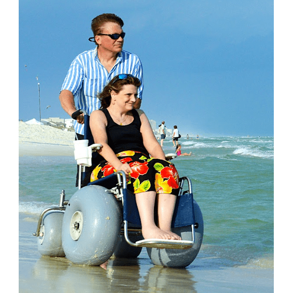 Debug Beach Wheelchair